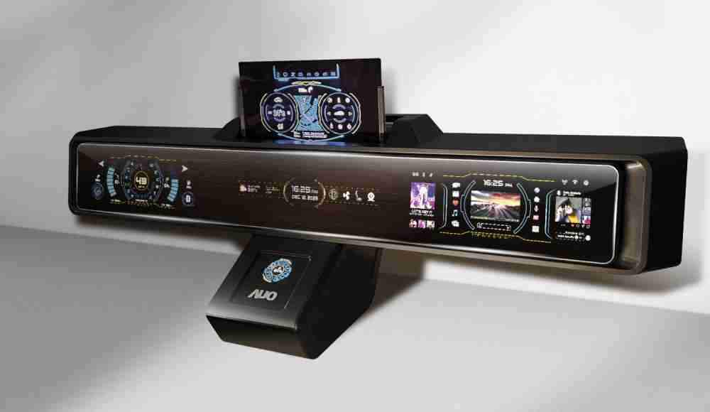 MG电玩Micro LED沉浸式车舱显示方案结合 可卷式、、可伸缩的Micro LED应用并可呈现不同的质感纹路，，，，展现人性化设计